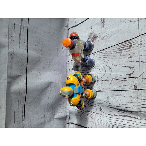 Lot Of 2 Vintage Mattel 6” Rescue Heroes Warren Waters & Jack Hammer - Picture 6 of 6